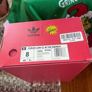Adidas Forum Low CL The Grinch Red Box